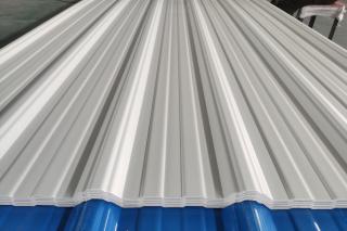 white color 3 layer UPVC roofing sheet